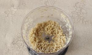 Rollitos de hojaldre con nueces (bagels)
