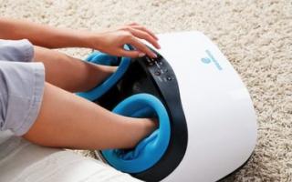 Dispositivos para masaje de pies Masajeador de piernas y pies.