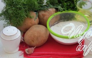 Krompirjevi kotleti z nadevi: vse skrivnosti kuhanja Recept za krompirjeve kotlete z zdrobom