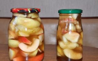 Прости рецепти стъпка по стъпка за приготвяне на кисели ябълки цели и нарязани