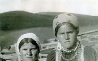 Potomci starovercev v regiji Altaj